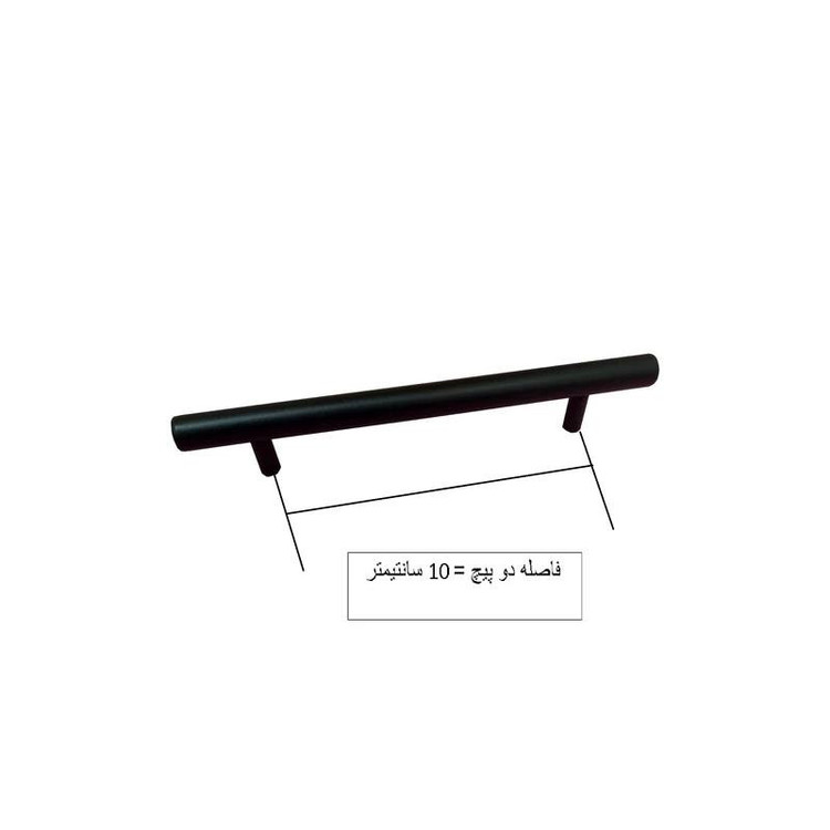 دستگیره کابینت و کمد مدل میله ای کد hg10 بسته 10 عددی