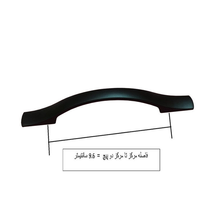 دستگیره کابینت و کمد مدل SL96 بسته 10 عددی