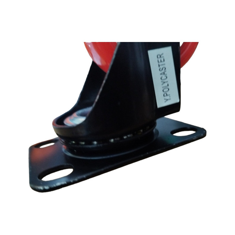 چرخ کفیدار گردان پلی کاستر مدل TS-50MM