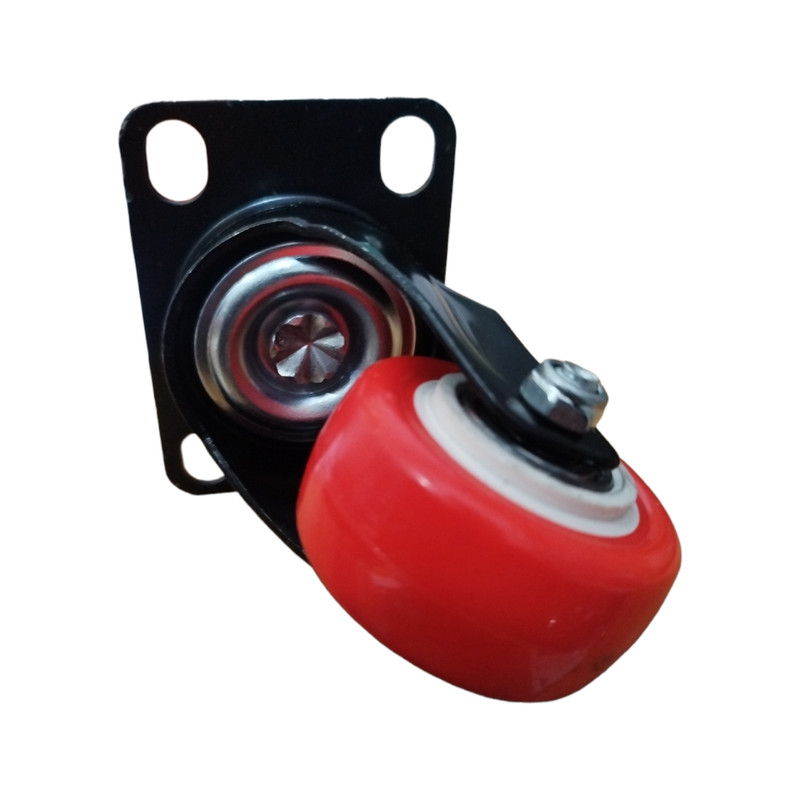 چرخ کفیدار گردان پلی کاستر مدل TS-50MM