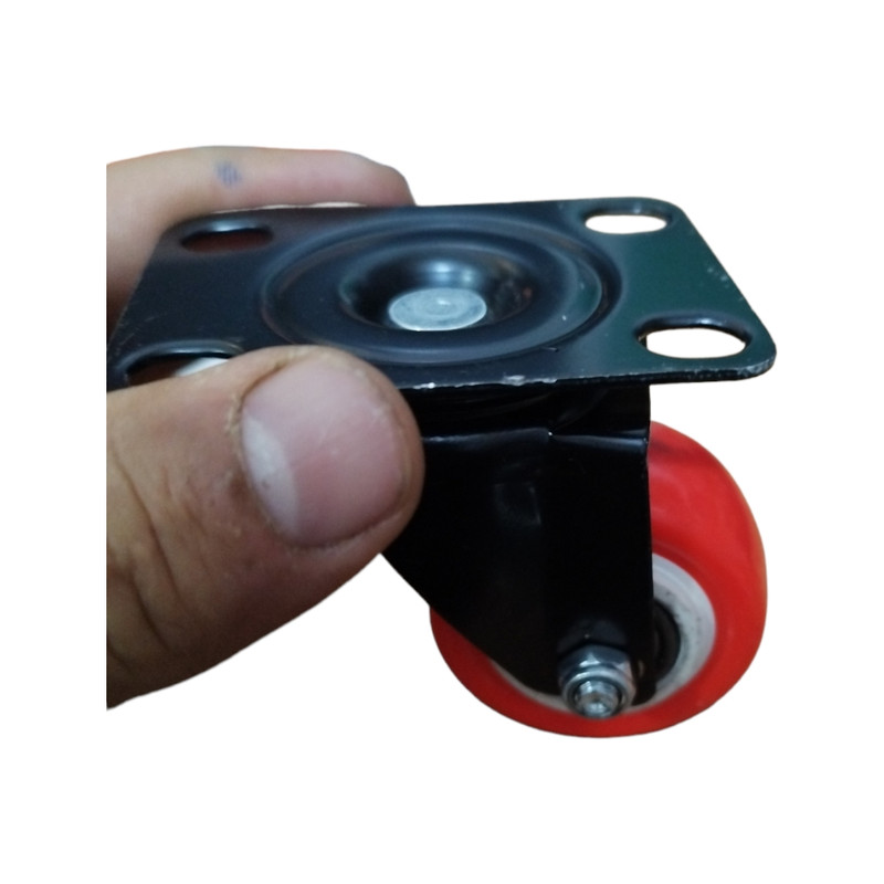 چرخ کفیدار گردان پلی کاستر مدل TS-50MM