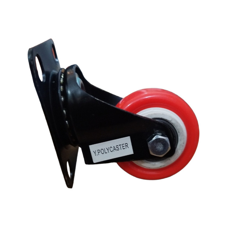 چرخ کفیدار گردان پلی کاستر مدل TS-50MM