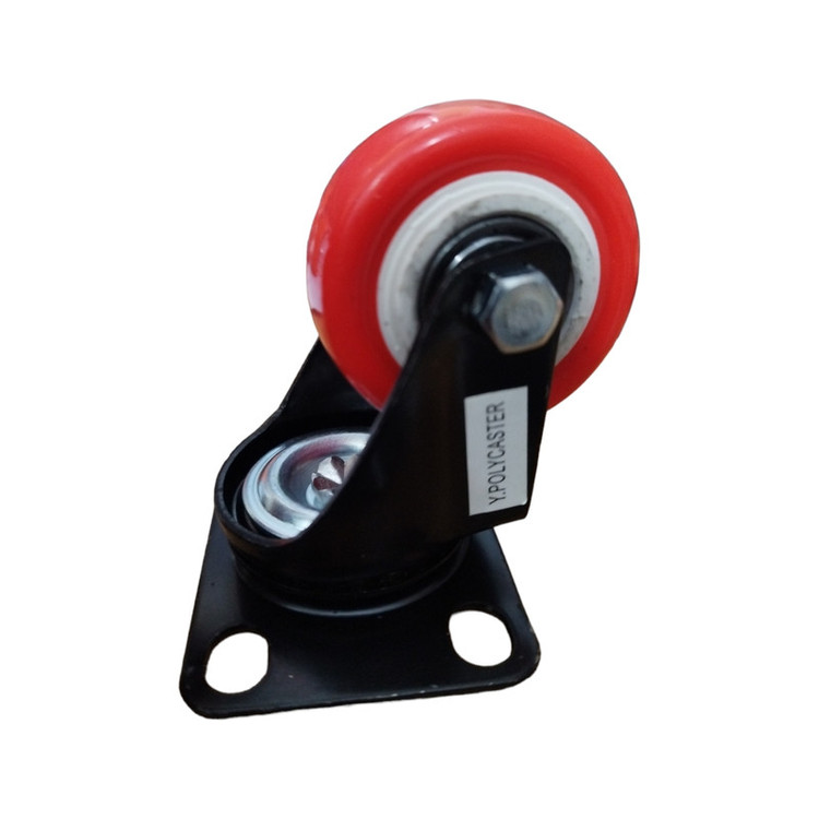 چرخ کفیدار گردان پلی کاستر مدل TS-50MM