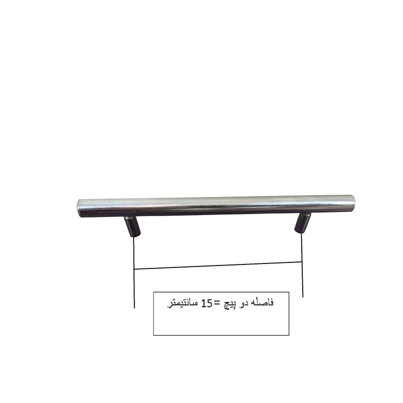 دستگیره کابینت مدل میله ای کد MIL150 بسته 3 عددی