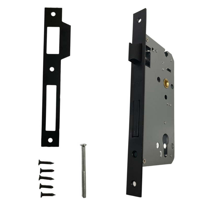 قفل در سوییچی آماتیس کد 9CM BK همراه با مقابل قفل