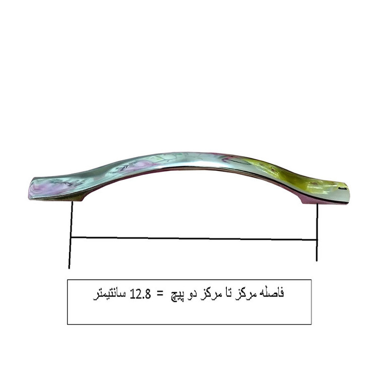 دستگیره کابینت و کمد مدل SDN128 بسته 2 عددی