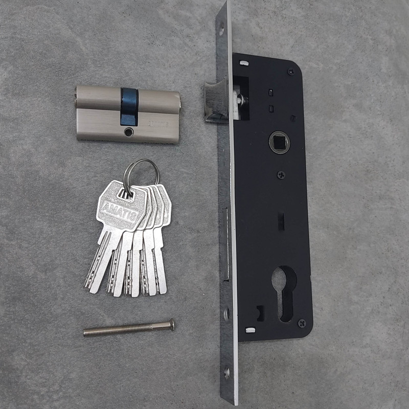قفل و سیلندر آماتیس مدل آلومینیومی کد 5.2CM