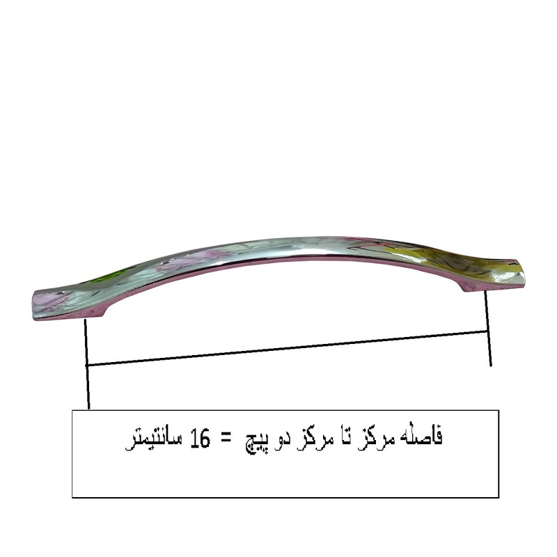 دستگیره کابینت و کمد مدل SL160 بسته 2 عددی
