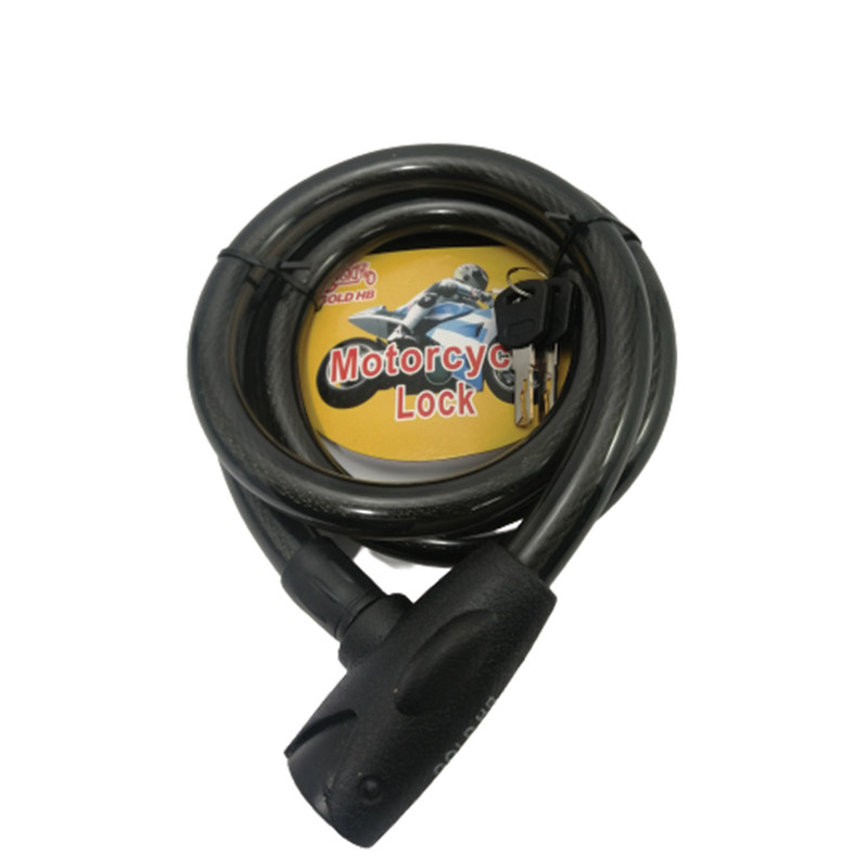 قفل موتور سیکلت گولد اچ بی مدل کابلی