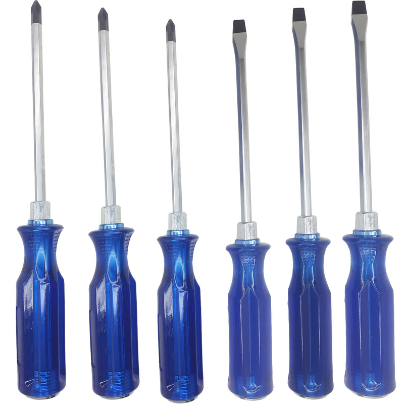پیچ گوشتی ضربه خور تی یو وی مدل GS-60-20 بسته 6 عددی