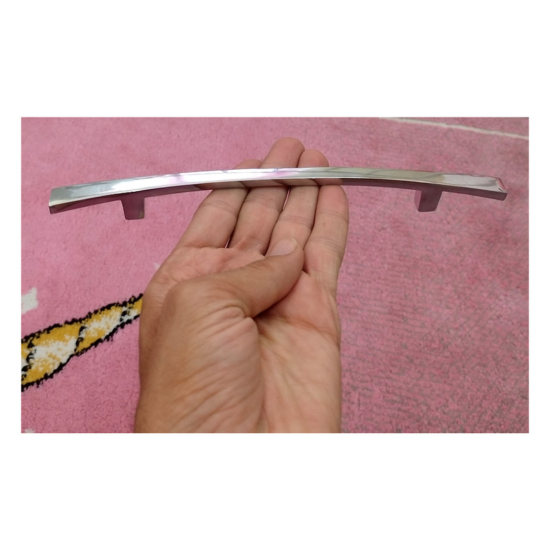 دستگیره کابینت و کمد مدل شیپوری کد ZS160 بسته 2 عددی